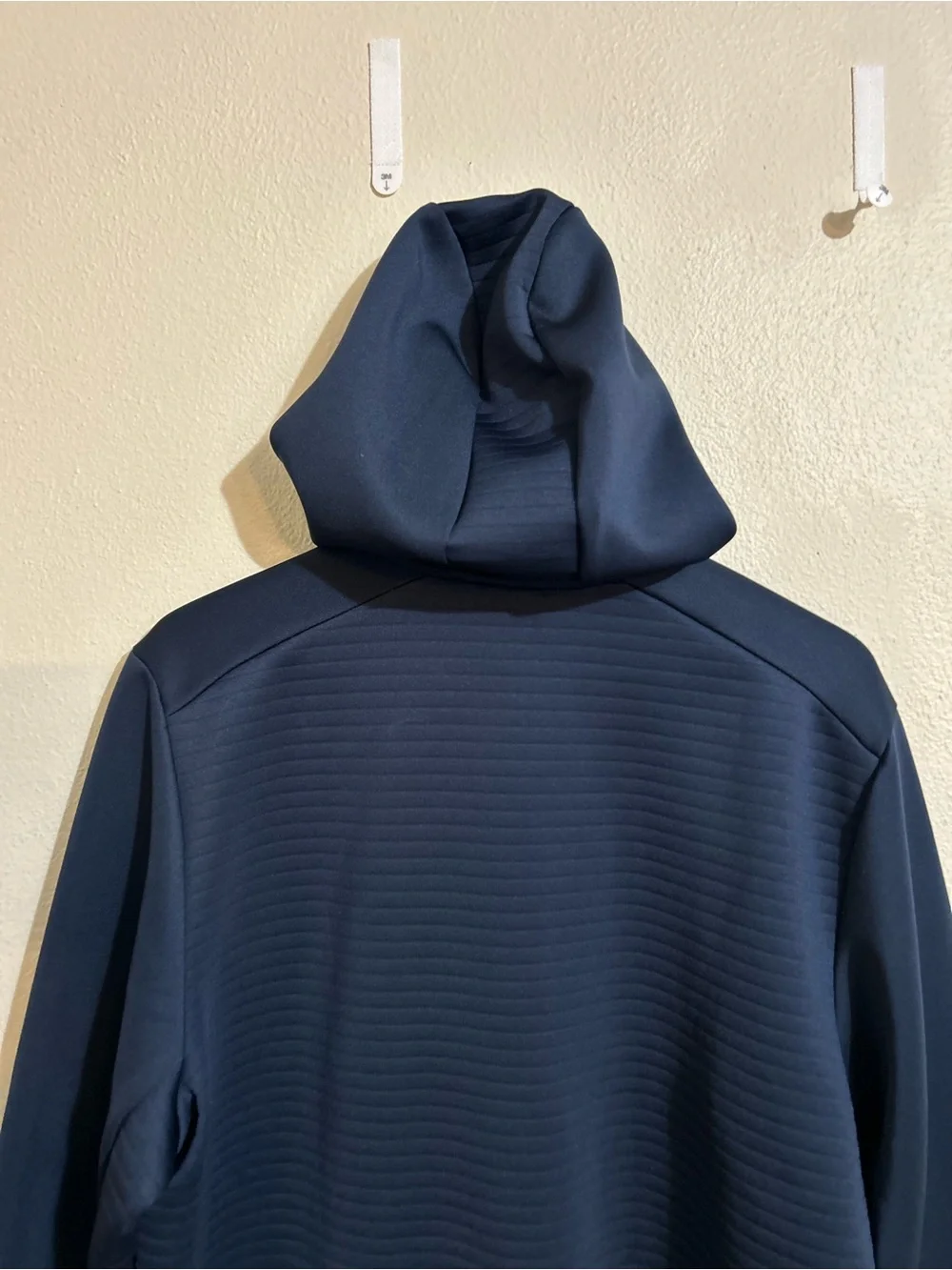 Spyder Men's Navy Full-Zip Hooded Jacket Size Large